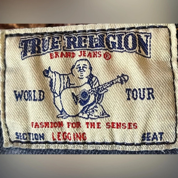 TRUE RELIGION STELLA SKINNY JEAN SIZE :  25 - Picture 6 of 7